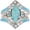 Silver, variant on Vintage Turquoise Crystal Rings Set - 3pcs Wedding Ring Set for Women, Gold Tone/Silver Tone, Bohemian Style