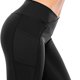thumbnail image 2 of Gibobby Pantalones de yoga Entrenamiento Correr Leggings Deportes Fitness Atlético Yoga Pantalones Mujer Bolsillo Yoga Pantalones(Negro,CH), 2 of 5