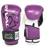 قفازات RIVAL Boxing RB7 Fitness Plus Hook and Loop Bag - كبيرة - أرجوانية / بيضاء