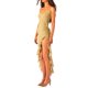 thumbnail image 1 of Txlixc Vestido de verano femenino, de pecho bajo, sólido / mariposa Txlixc moda, 1 of 5