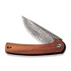 thumbnail image 1 of Civivi Knives Mini Asticus Liner Lock C19026B-DS2 Damascus Steel Cuibourtia Wood  Cuchillo CIVIVI Knives Mini Asticus Liner Lock, 1 of 5