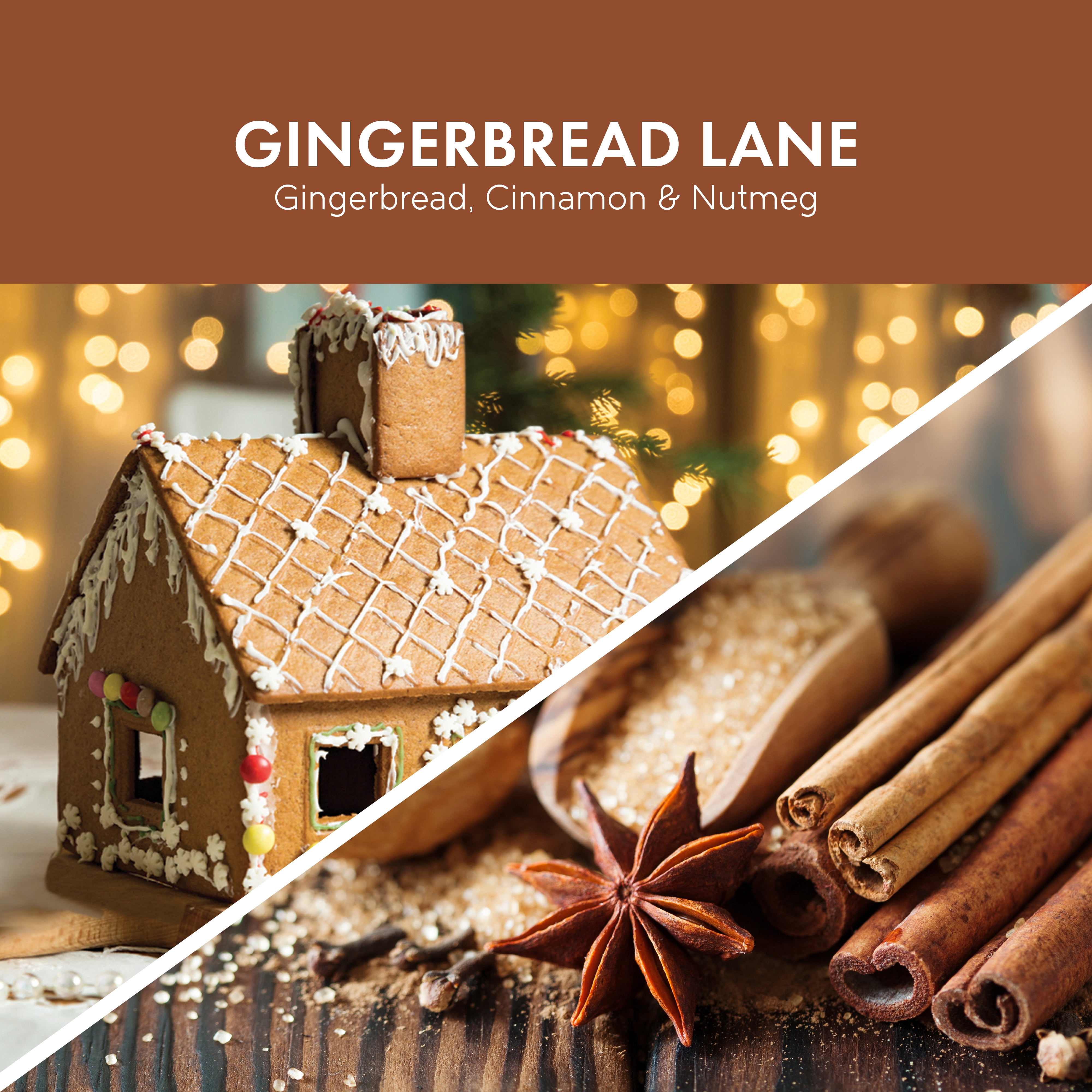 (2 pack) Goose Creek, Gingerbread Lane Scented Wax Melt, 2.1 oz