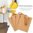 thumbnail image 6 of Raindrops Kraft Paper Flower Wrapping Bags Yellow Paper 10Pcs, 6 of 8