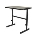 thumbnail image 2 of Correll CST 24" x 36" Metal Adjustable Standing Workstation in Savannah Sand, 2 of 7