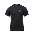 thumbnail image 3 of Thin Blue Line Shield T-Shirt - Black, Large, 3 of 3