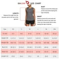 thumbnail image 5 of BALEAF Tank Tops for Women Athletic Workout Sleeveless Exercise Running Active Shirts for Pickleball Sports Gray Size XXL, 5 of 5