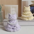 thumbnail image 3 of Cats Statue Silicone Candle MoldsAn1ma1Silicone Molds Soap Making Molds, 3 of 8