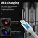 thumbnail image 5 of Linterna LED USB recargable luz fuerte | ABS impermeable de alta resistencia | Iluminación de emergencia exterior multifuncional | 3 Modos | Rango 200-500m | Incluye cable de carga, 5 of 8