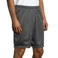 thumbnail image 1 of Hanes Mens Sport Mesh Pocket Shorts, 2XL, Railroad Gray, 1 of 4