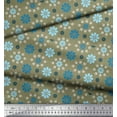 thumbnail image 2 of Soimoi Rayonne Tissu Feuilles & Floral Artistique Décor Tissu Imprimé Yard 42 Pouces de Large, 2 of 5