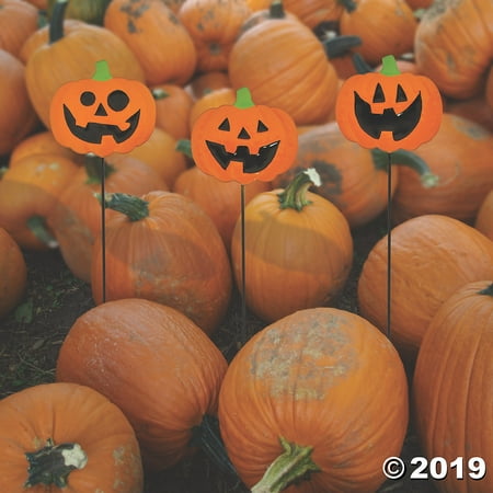 Mini Halloween Yard Stakes Halloween Decorations Walmart Com