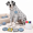 Cute Puppy-XXX-Large, variant on Color Your Own Large Cute Puppy Print Fleece Dog Hoodie Craft Kit