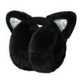 thumbnail image 2 of yuksok Ear Warmers Comfortable Warm Winter Ear Muffs for Cold Weather Skiing Riding Black, 2 of 9
