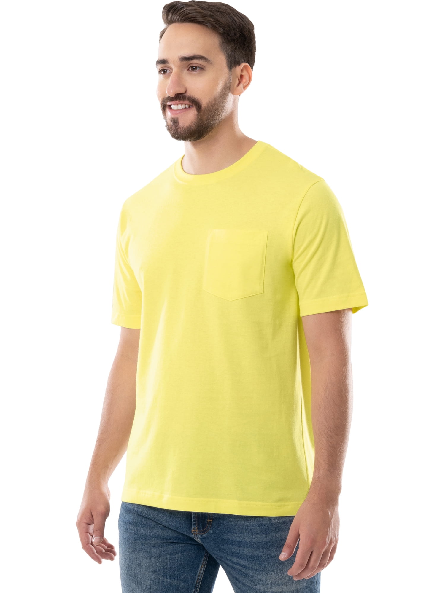 Brahma Men's Short Sleeve Workwear T-Shirt, Size S-4XLT (Men's, Big Men's, and Tall)