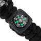 thumbnail image 3 of Sidaley Reloj con silbato de doble brújula tejido con cuerda de paraguas de supervivencia al aire libre multifunción Electrónica, 3 of 6