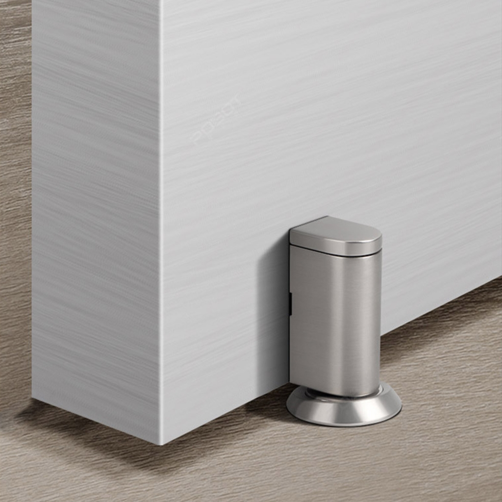 WINDLAND Magnetic Door Stop Not Drill Wall Guard Doorstop for Multiple Door Thicknesses