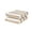 Champagne and White, variant on Island Retreat All-Weather Outdoor Striped Seat Cushion - Champagne and White - Set of 2
