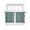 Green, variant on Black Spring Floral Sheer Curtains 63 Inch Length 2 Panels Set Window Treatments, Farmhouse Flowers Elegant Pastoral Rod Pocket Semi Curtains for Living Room/Bedroom/Kitchen Décor, 104"W x 63"L