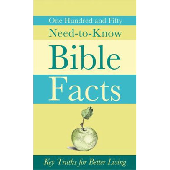 Pre-Owned One Hundred and Fifty Need-to-Know Bible Facts: Key Truths for Better Living (Unknown) 1616262133 9781616262136