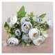 thumbnail image 1 of 1 ramo de 12 cabezas de Flores artificiales de peonía, rosa de té, Camelia, Flores falsas de seda for decoración DIY de hogar, jardín y boda, 1 of 9