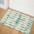 thumbnail image 2 of Addison Rugs Indoor/ Outdoor Addison Bravado Morroccan Washable Area Rug 1'8" x 2'6" - Ivory, 2 of 8