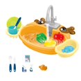 thumbnail image 1 of Juguete de fregadero para niños Hugo juguete de cocina de simulación regalo de Ciervo Naranja, 1 of 10