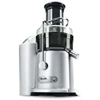 Breville Juice Fountain Plus Juicer, Brushed Stainless Steel, JE98XL