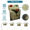 thumbnail image 7 of Table Runner Dresser Scarves 90 Inch Long, Rustic Farmhouse Animals Rooster Linen Dining Table Runners Vintage Old Newspaper Tabletop Scarf for Wedding Holiday Party Kitchen, 7 of 7