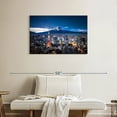 thumbnail image 2 of Elephant Stock Tokyo Skyline Cityscape Wall Art - Horizontal Canvas Wall Art - Living Room Wall Decor - Places Canvas - Blue And White Decor - 36" x 24", 2 of 6
