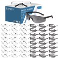 thumbnail image 1 of Gafas de seguridad AOOFFIV, lentes transparentes ANSI Z87.1, paquete de 50, 1 of 8