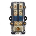 thumbnail image 4 of Power Distribution Block (2 Way) 4/8 AWG Gauge Fuse Holder Distribution Block 4 Gauge in to (2) 8 Gauge Out,1 x Power Distribution Block, 4 of 8