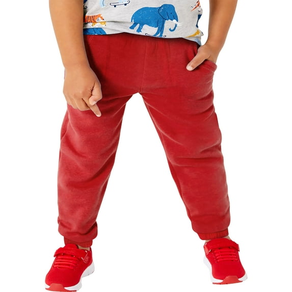 Hat and Beyond Kids and Toddler Lightweight Cozy Fleece Pull-on Jogger Sweatpants with Pockets (2-16 years)