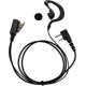 thumbnail image 1 of G-Shape Clip auricular con botón PTT y micrófono para Radio IC-F24S IC-F31 IC-F3 IC-F3S IC-F4 2 pin, 1 of 5