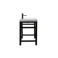 thumbnail image 5 of Elegant Kitchen and Bath 48 inch ADA compliant Single bathroom metal vanity in black, 5 of 7