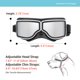 thumbnail image 4 of Gafas para perros de raza grande, gafas de sol para perros de raza mediana, gafas de protección UV para perros, gafas a prueba de polvo y viento para perros grandes, 4 of 5