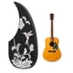 thumbnail image 5 of Golpeador De Guitarra Acústica, Placa Protectora De Guitarra Práctica Engrosada, Fácil Instalación Para Protección No Otros, 5 of 8