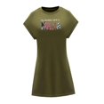 thumbnail image 3 of Vestido corto de verano para mujer, vestido formal para adolescentes, para ir de compras M, 3 of 7