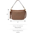 thumbnail image 3 of Bolso cruzado Jolie de cuero Fossil para mujer, neutro tejido, 3 of 5