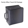 thumbnail image 4 of Decodeary Black Durable DVD Holder - Easy To Sort Out - Smooth Zipping - 400 Capacity Odorless DVD Case, 4 of 6
