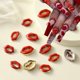thumbnail image 2 of Abalorios para uñas GUAACCB, 24 unidades, diamantes de imitación para labios rojos de San Valentín, 2 of 7