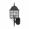 thumbnail image 3 of Nuvo Lighting 60/4903 Adams Single-Light Wall Lantern with Frosted Glass Panels, 3 of 3