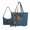 Dog Zipper Pocket, variant on Tutolipy Vintage Rose Vine 3 Piece Tote Bag Set, with Underarm Shoulder Bag Tote Purse Zipper Wallet, Compatible with Work Shopping