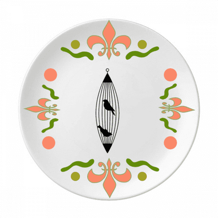 

Shrinking Cage Outline Flying Flower Ceramics Plate Tableware Dinner Dish