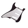 thumbnail image 3 of Sonducket Golpeador de guitarra Accesorio de instrumento de música profesional Accesorios universales modificados Parte de guitarras Ajuste Accesorios para instrumentos musicales, 3 of 6