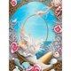 thumbnail image 1 of Cuadros Decorativos 5D Wdftyju bricolaje taladro redondo completo pintura diamante playa Shell Kit, 1 of 9