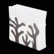 thumbnail image 5 of Dispensador de pañuelos con forma de plantas de acero inoxidable, estante para servilletas, estante de papel para mesa, 5 of 10