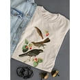 thumbnail image 3 of Little Tawny Thrushes T-Shirt Women -John James Audubon Designs, Female 3X-Large, 3 of 4