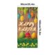 thumbnail image 3 of Decoraciones de Pascua, adornos de Pascua, regalos de Pascua, cortina de puerta de Pascua, lindo conejito, huevos de Pascua, escenario festivo, decoración de porche y patio, cubierta de puerta, cubier, 3 of 6