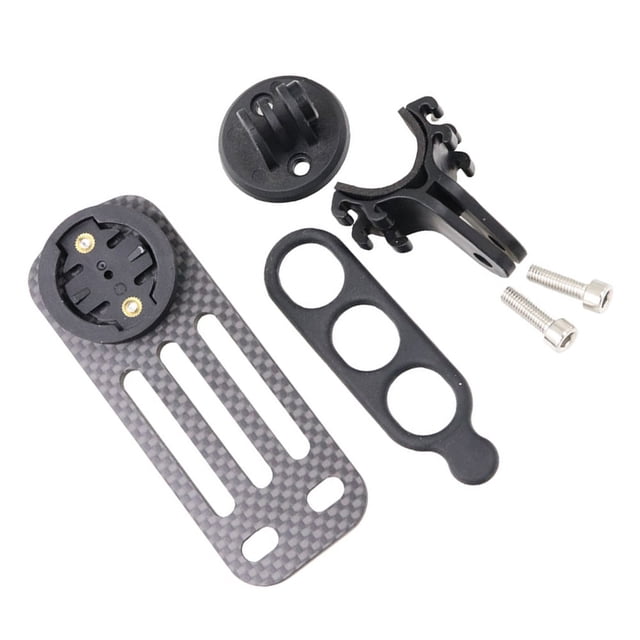 Mosiee Bike Computer Stand Carbon Fiber Bike Computer Holder For Deda And Toseek Handlebars Ideal For Mckin And Igs Computers