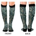 thumbnail image 4 of FORMRS Womens Knee High Socks Casual Long Thick Travel Daily Wear, 1 Pair, Floral Forest Scene, 4 of 6